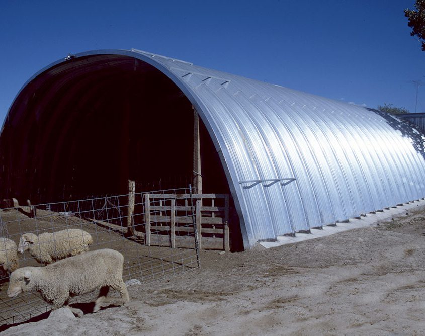 Metal Arch Buildings Quonset Huts Half Round Buildings