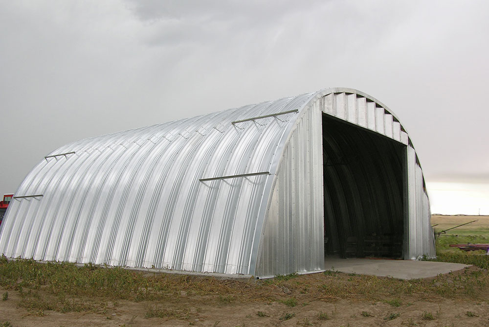 Metal Arch Buildings Quonset Huts Half Round Steel Arch Building