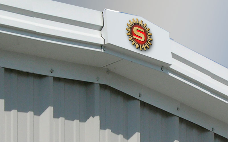 6 inch Soffit Steel Building Soffit