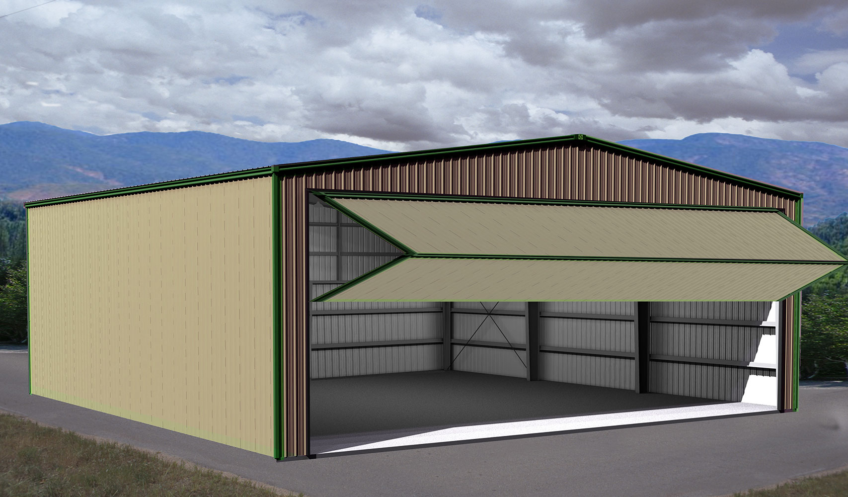Steel Aircraft Hangar Building Aircraft Hangar