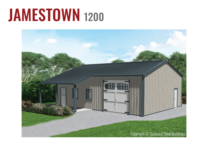 Jamestown 1200 Barndominium 1200 Sq Ft Barndominium