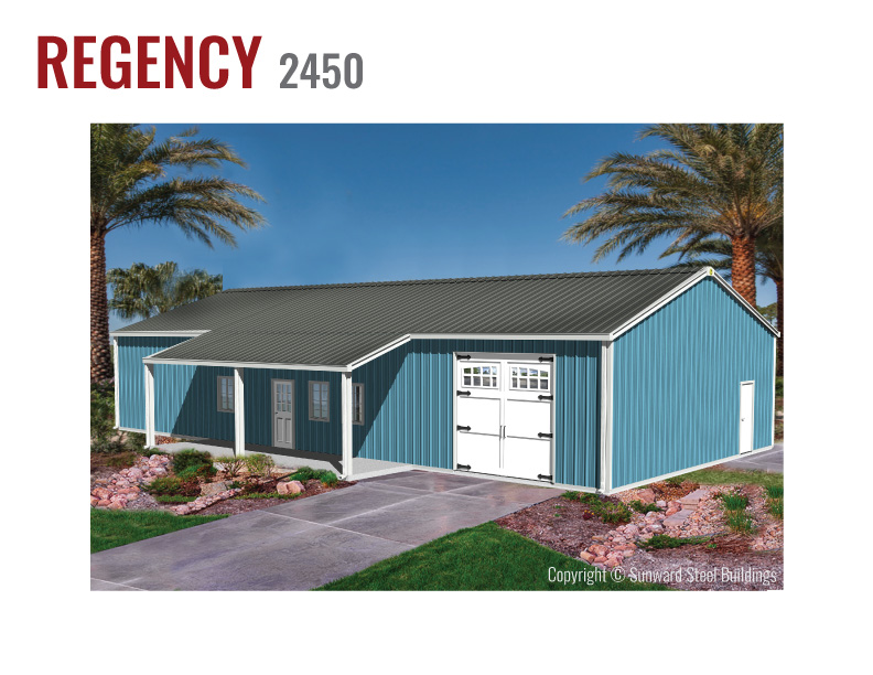 Regency 2450 Barndominium 2450 Sq Ft Barndominium