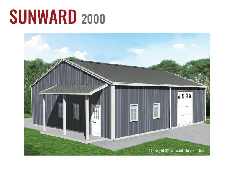 Sunward 2000 2000 Barndominium 2000 Sq Ft Barndominium