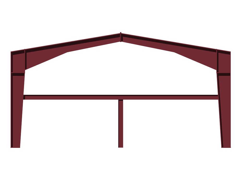 Gable Frame With Mezzinine Gable With Mezzinine
